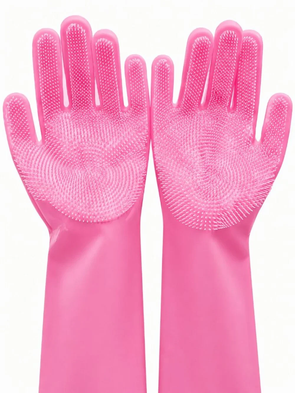 Silicone Pet Grooming Gloves Dog Washing Gloves for Bathing Massaging